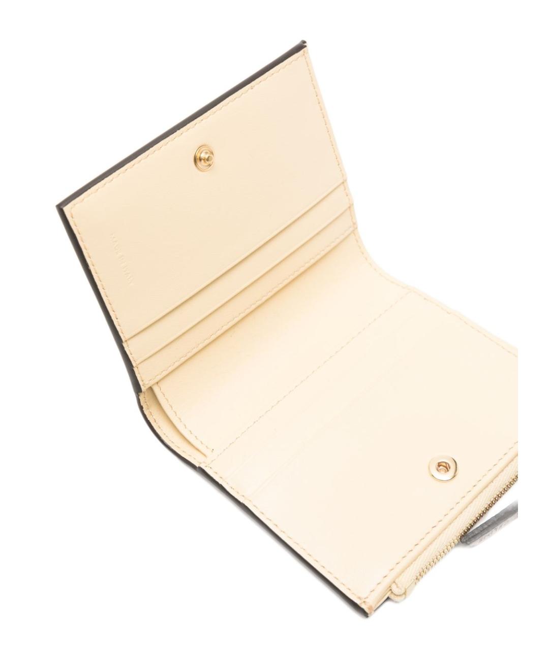 CELINE Коричневый кожаный кошелек, фото 3