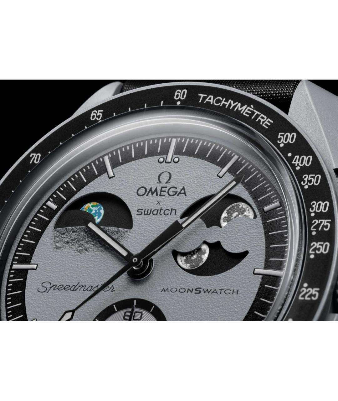 Swatch Антрацитовые керамические часы, фото 2