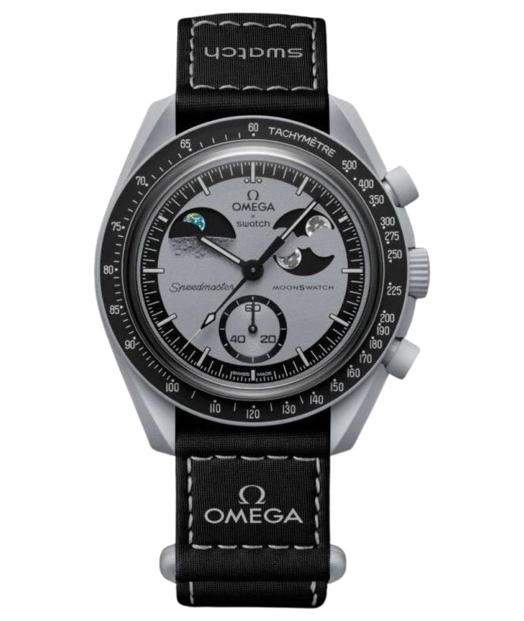 Swatch Антрацитовые керамические часы, фото 1