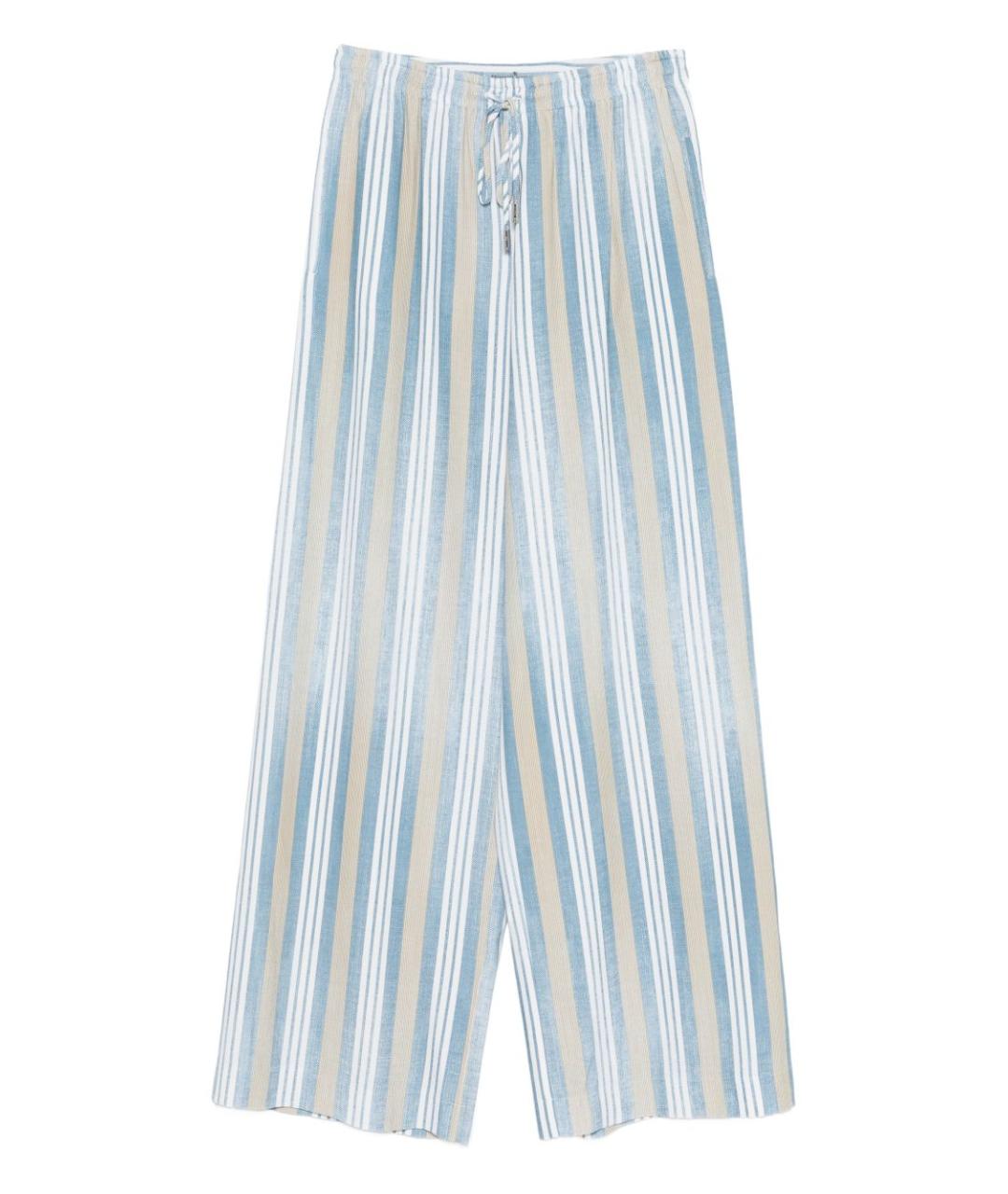 ERMANNO SCERVINO Мульти вискозные брюки широкие, фото 1