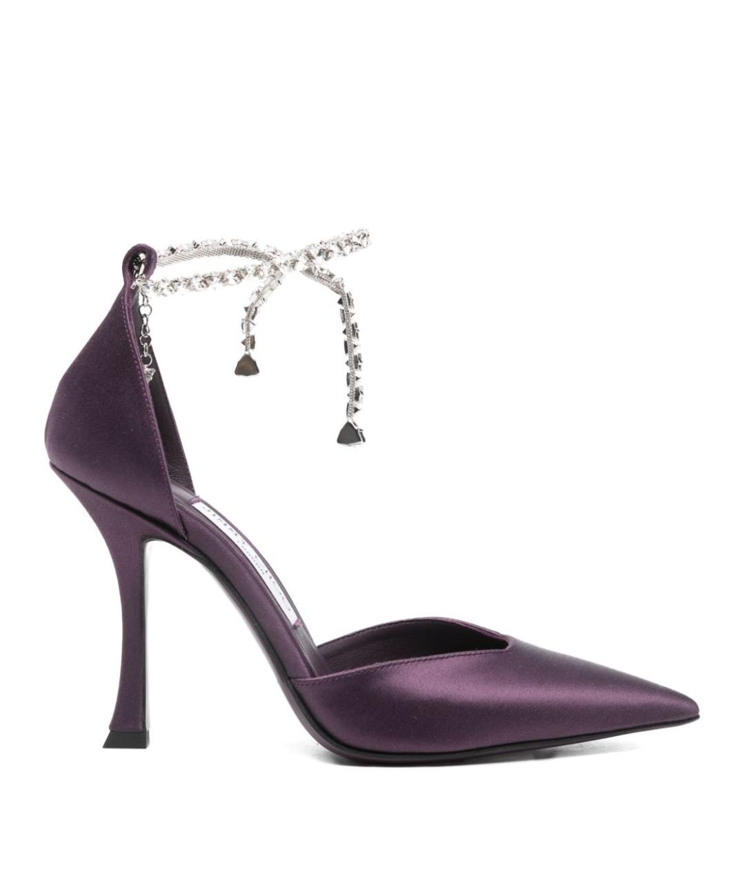 JIMMY CHOO Фиолетовые текстильные туфли, фото 1
