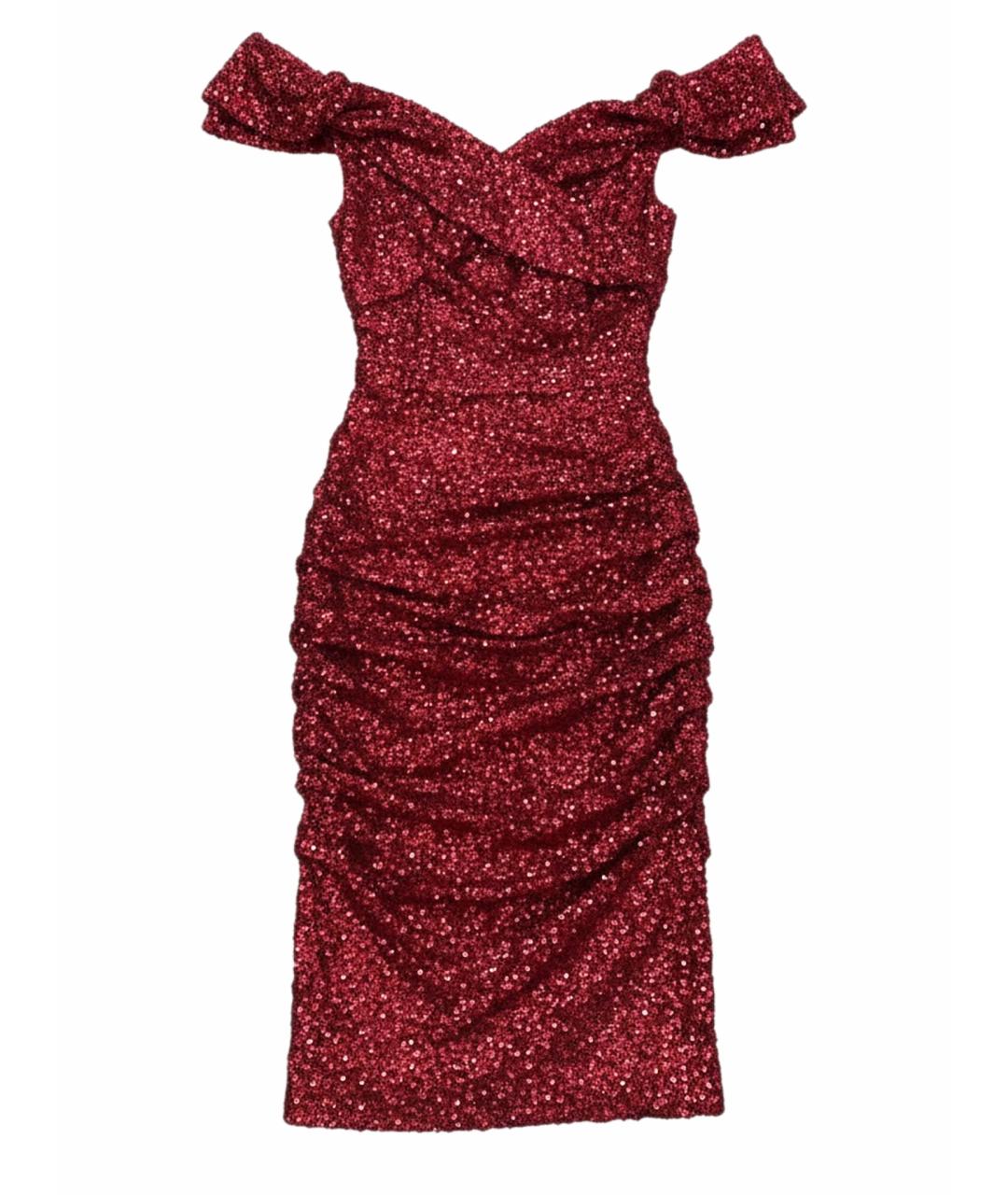 DOLCE&GABBANA Красное вечернее платье, фото 1