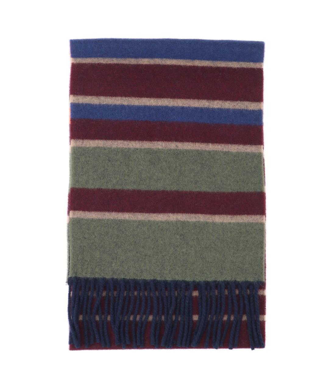 PAUL SMITH Мульти шерстяной шарф, фото 2