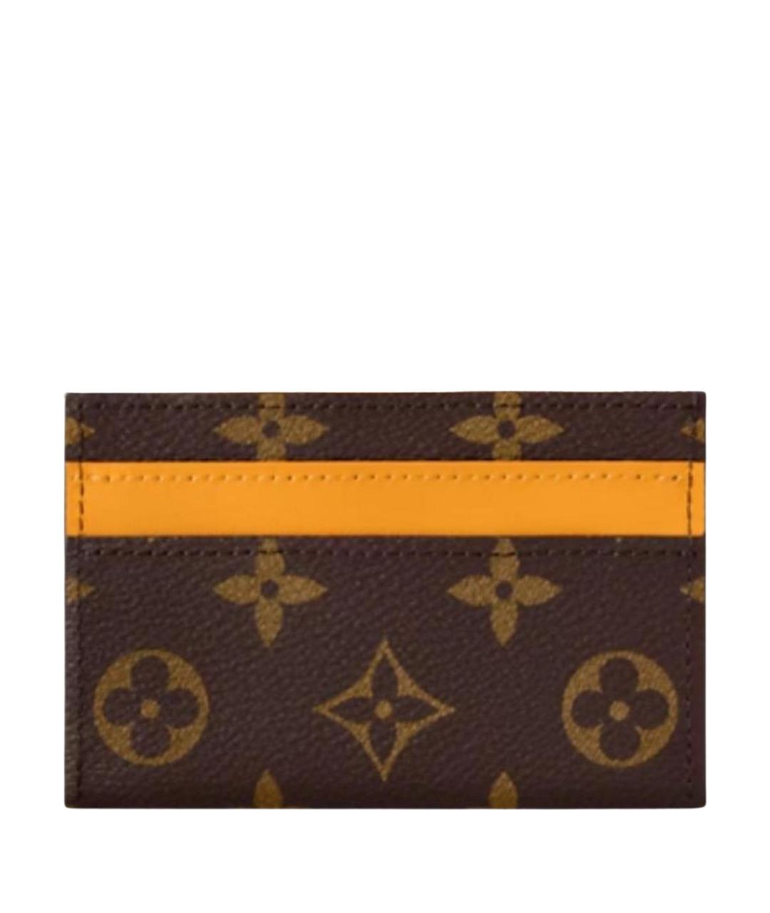 LOUIS VUITTON Оранжевый кардхолдер, фото 1