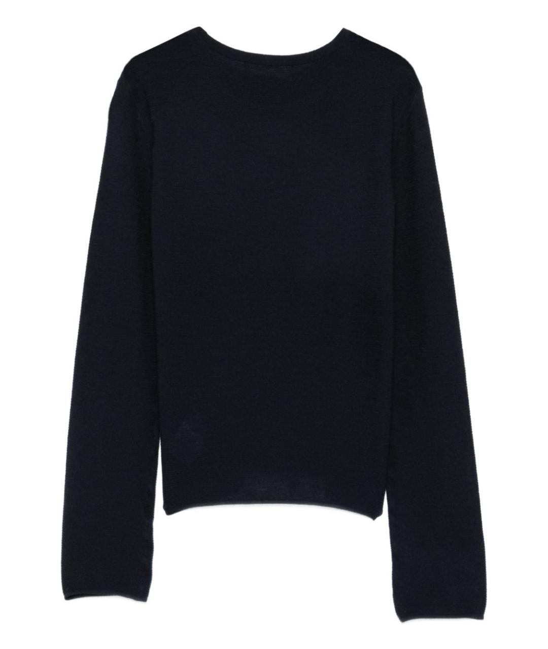 LISA YANG Темно-синий кашемировый джемпер / свитер, фото 2