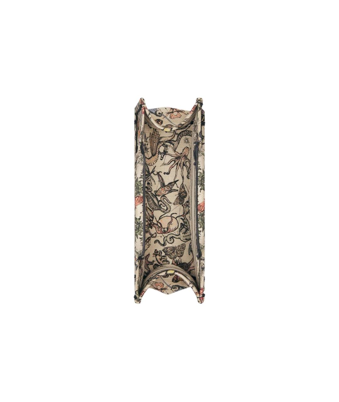 CHRISTIAN DIOR Мульти тканевая сумка тоут, фото 4