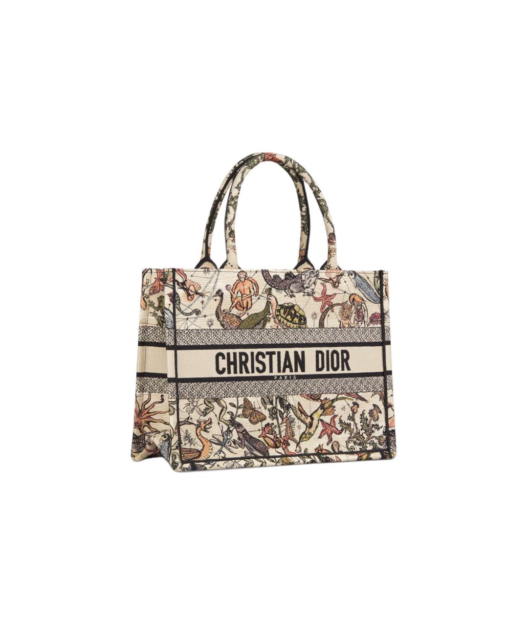 CHRISTIAN DIOR Мульти тканевая сумка тоут, фото 2