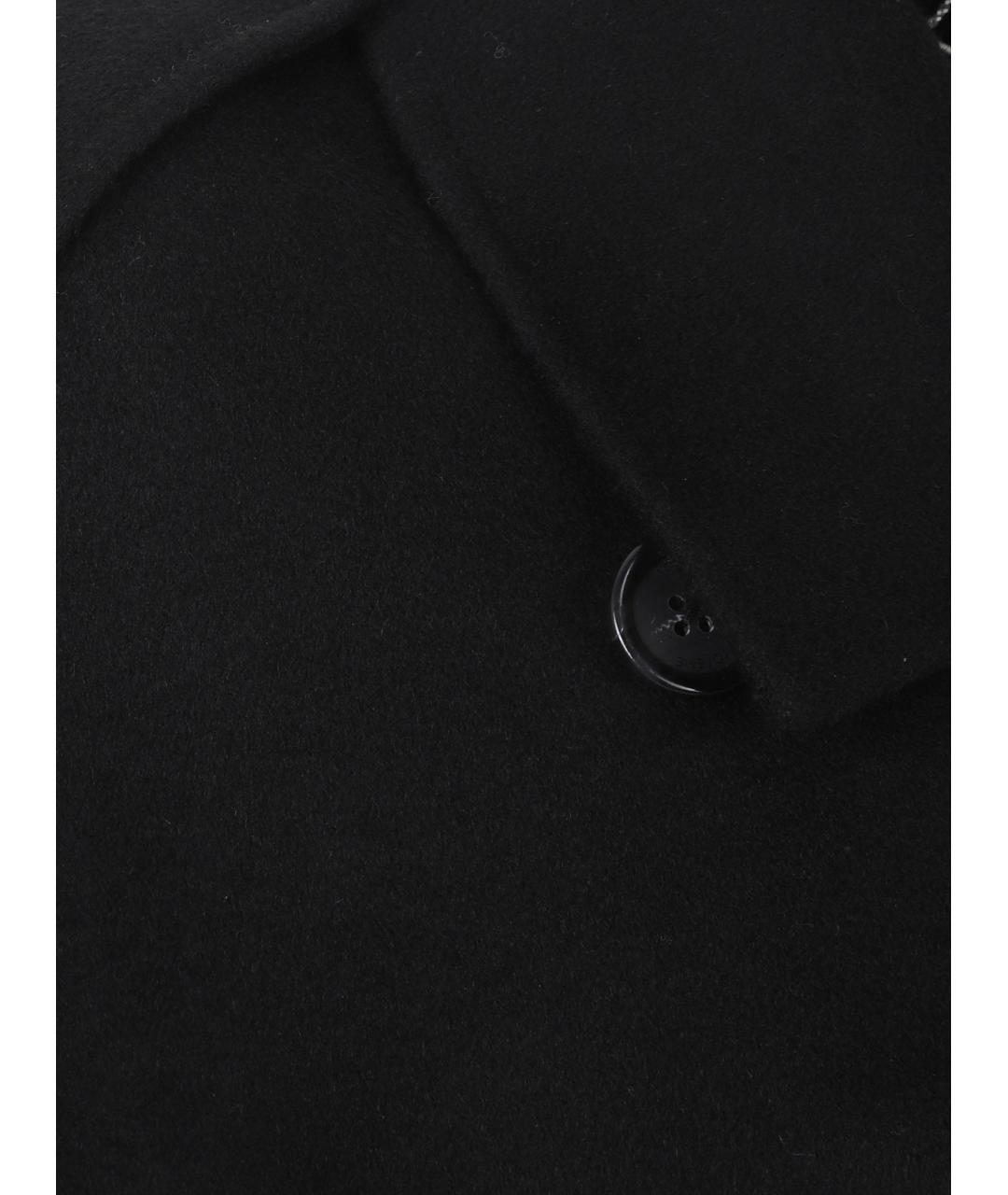 TOTEME Черное шерстяное пальто, фото 3