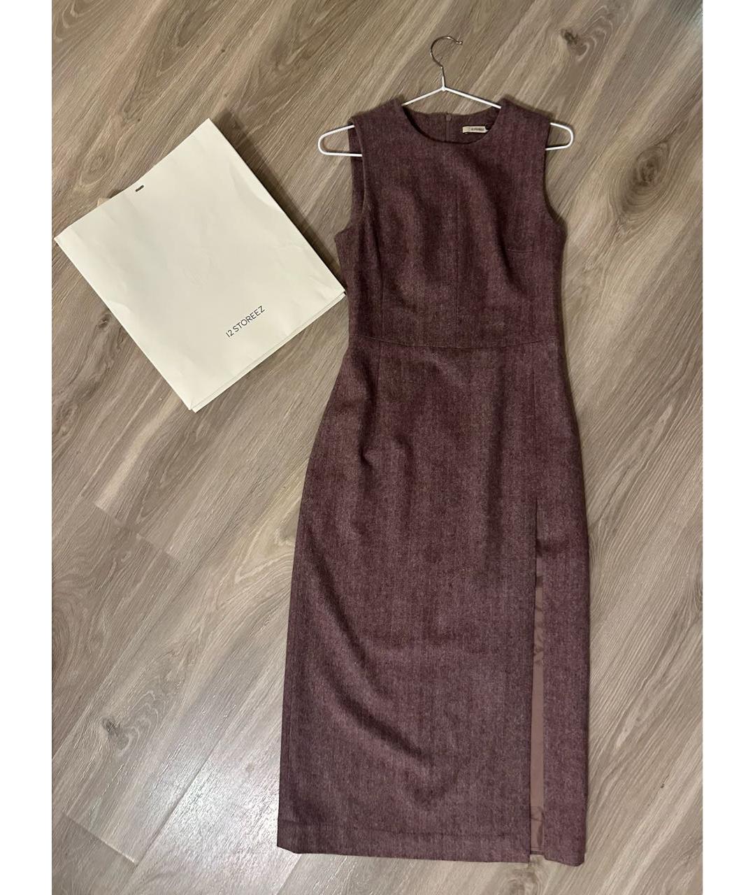 12 STOREEZ Серое кашемировое повседневное платье, фото 9