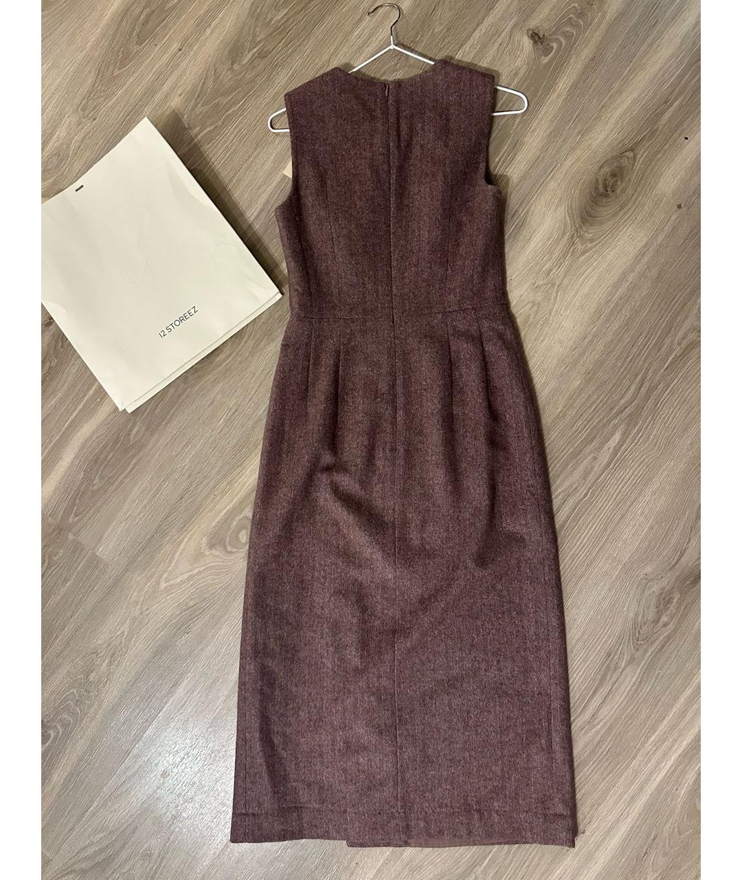 12 STOREEZ Серое кашемировое повседневное платье, фото 3