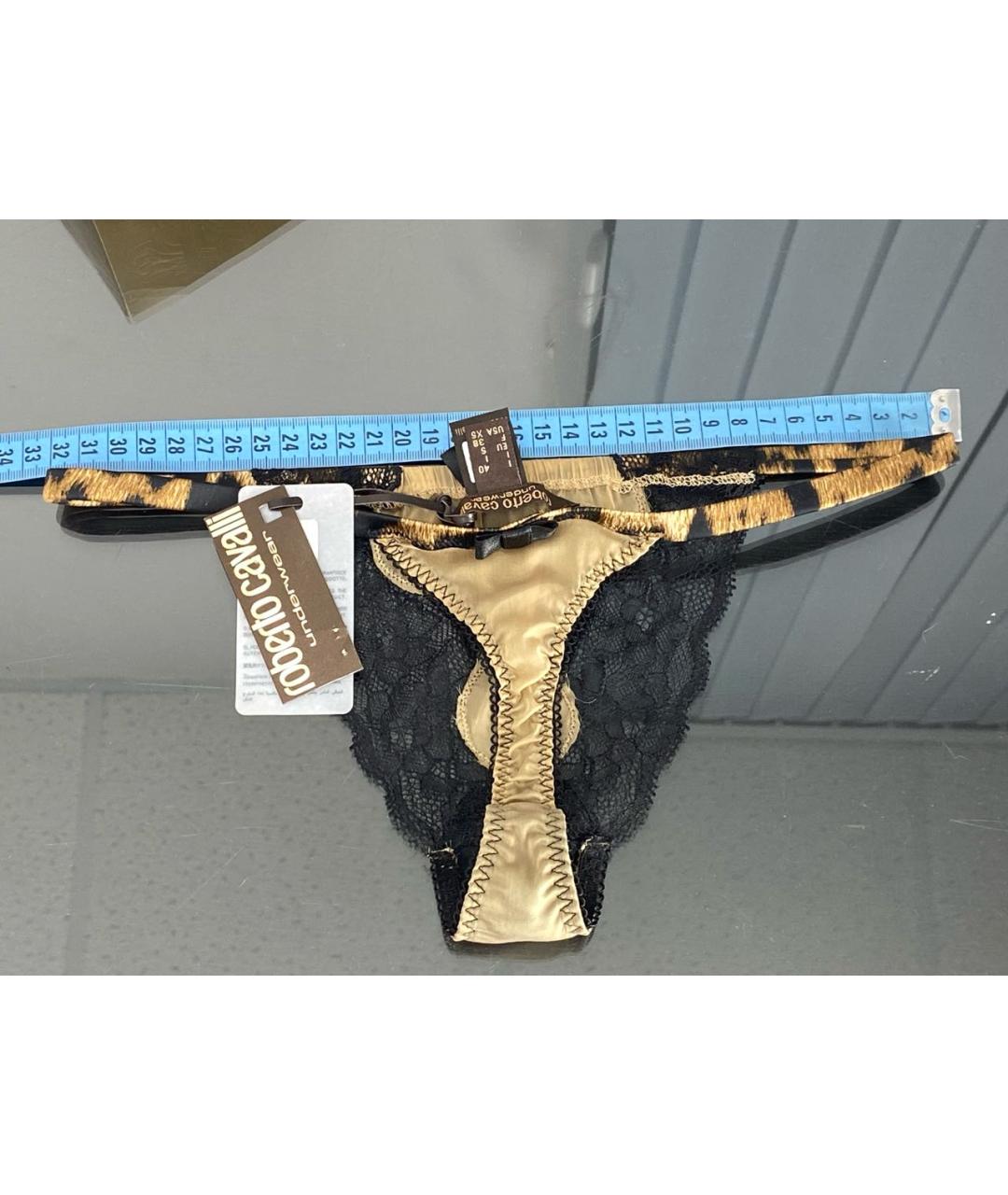 ROBERTO CAVALLI Бежевые трусы, фото 4
