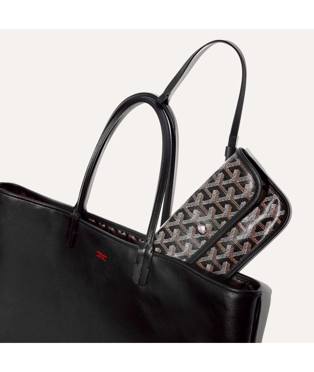 GOYARD Черная сумка тоут, фото 3