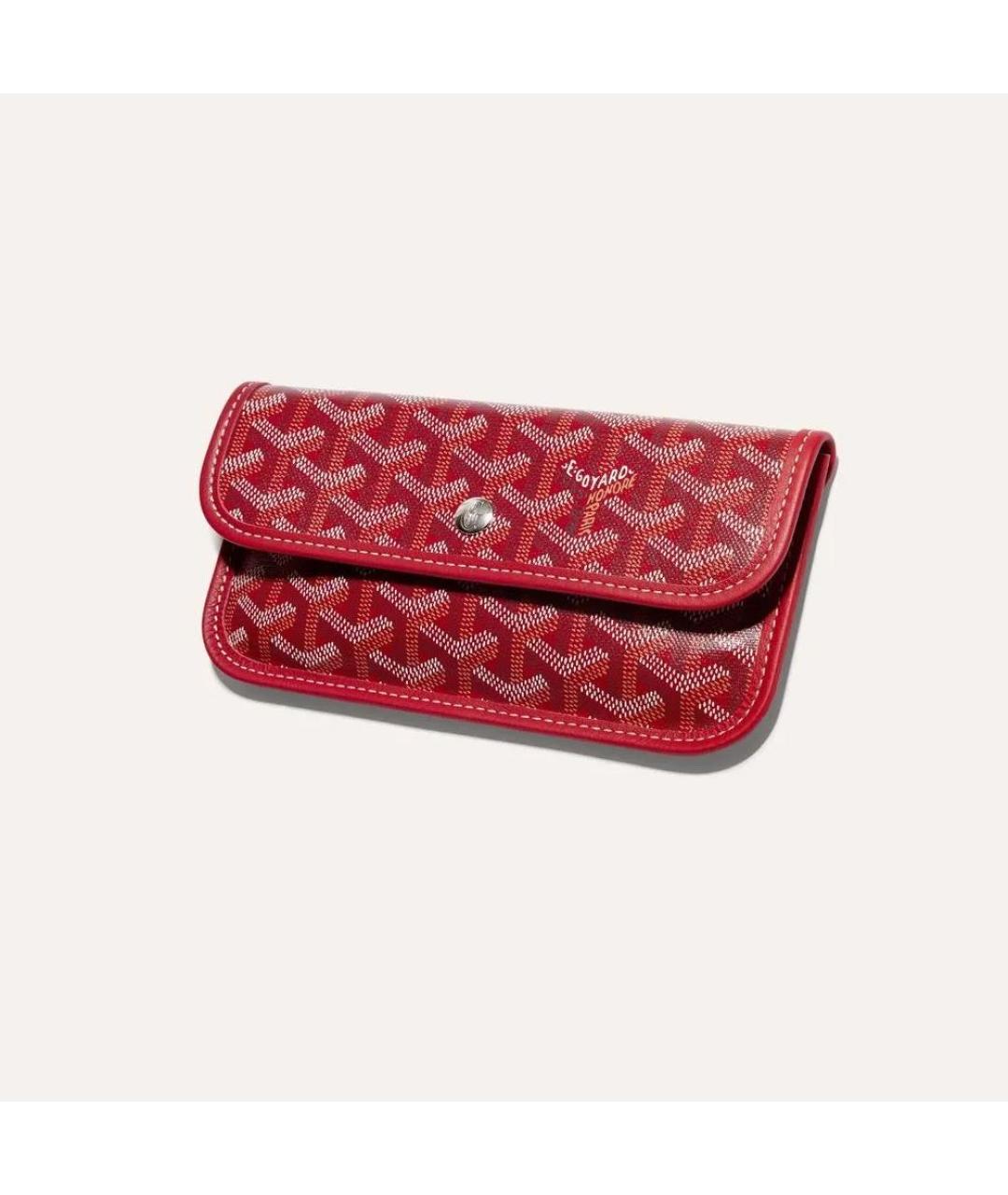 GOYARD Красная сумка тоут, фото 5