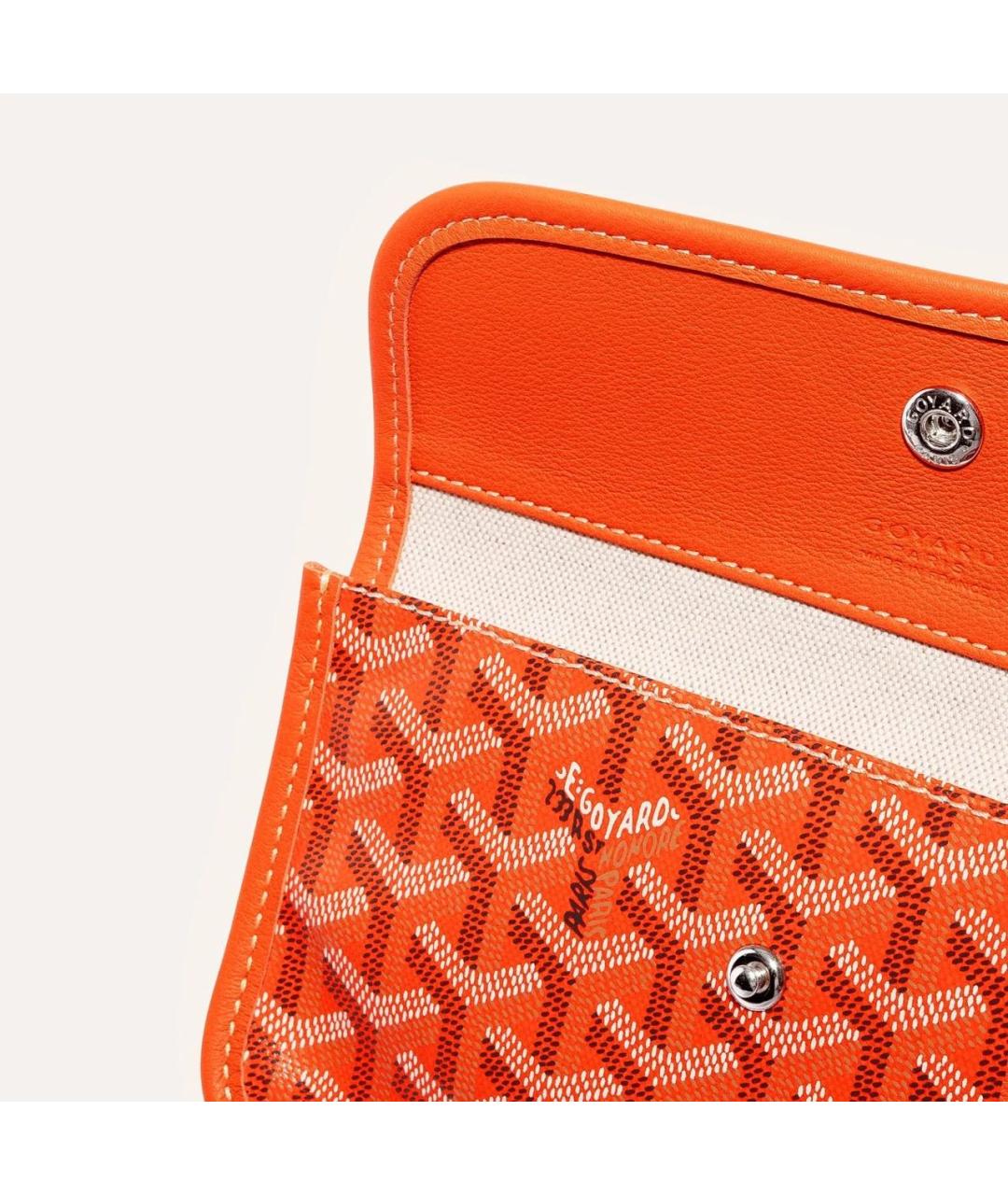 GOYARD Оранжевая сумка тоут, фото 6