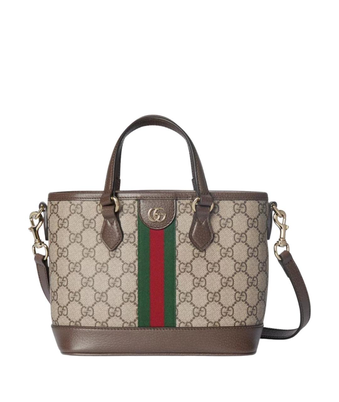 GUCCI Бежевая сумка тоут, фото 1