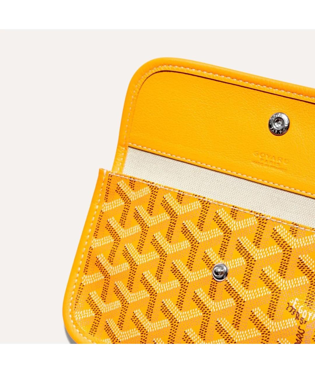 GOYARD Желтая сумка тоут, фото 6