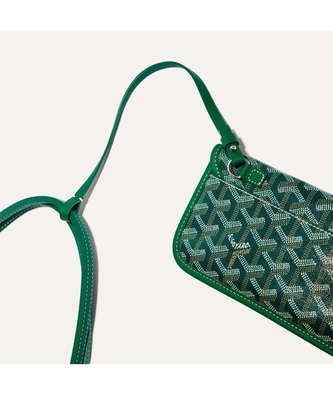 GOYARD Зеленая сумка тоут, фото 4