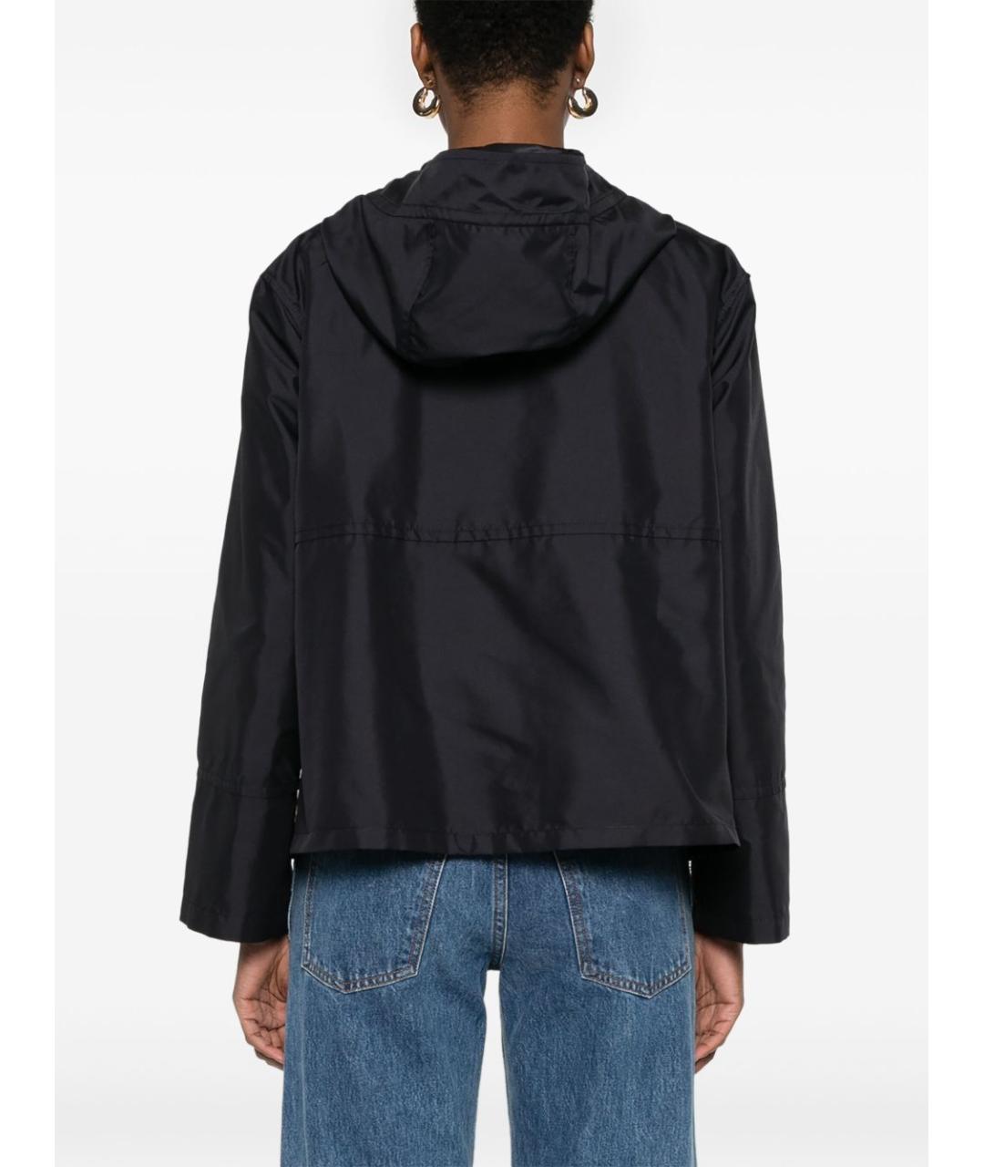 FAY Темно-синяя полиэстеровая куртка, фото 4