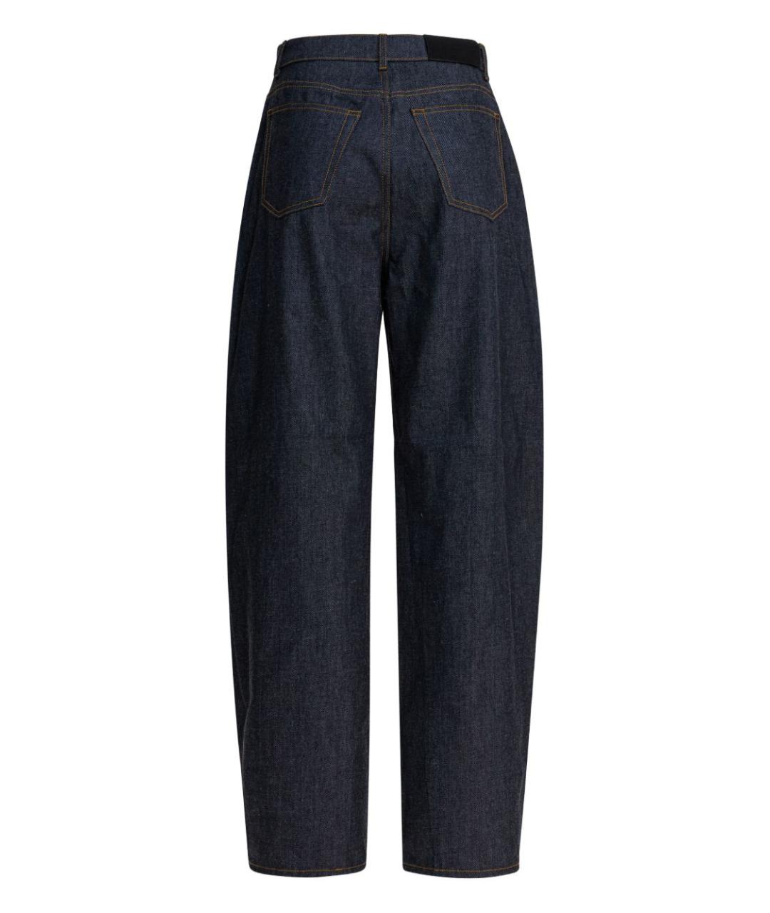 GIVENCHY Темно-синие хлопковые прямые джинсы, фото 2