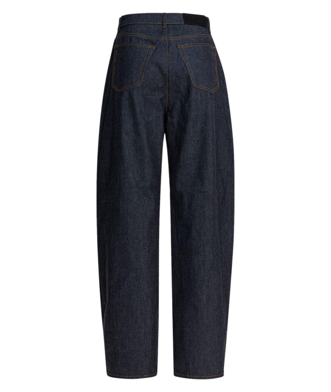 GIVENCHY Темно-синие хлопковые прямые джинсы, фото 5