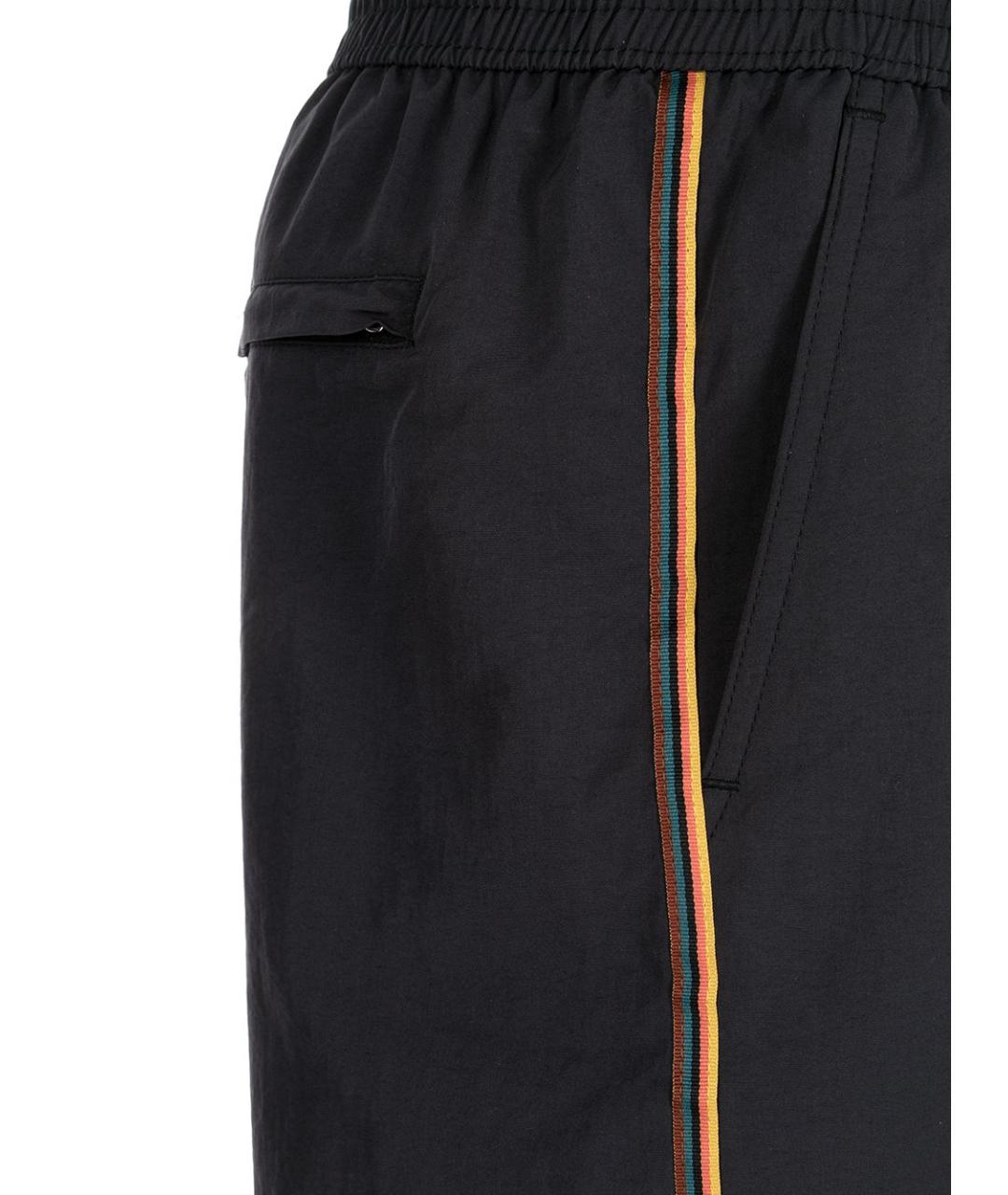 PAUL SMITH Черные полиамидовые шорты, фото 3