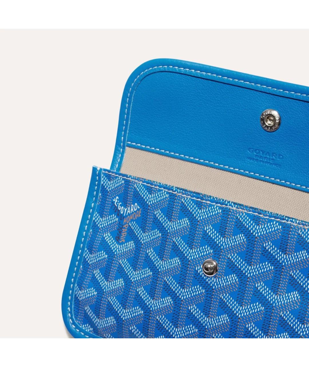 GOYARD Голубая сумка тоут, фото 4