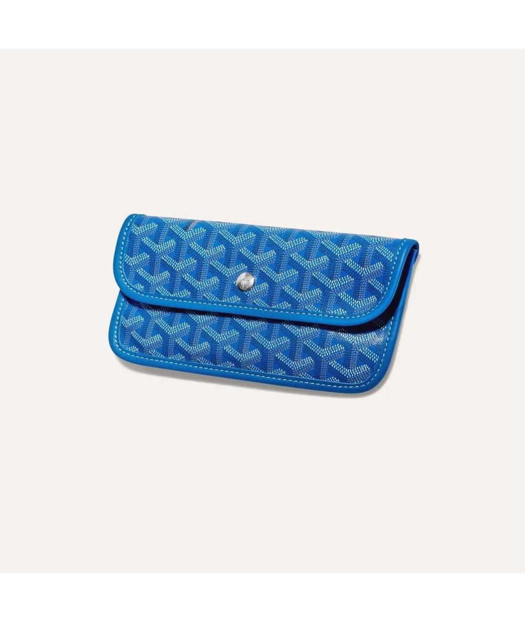 GOYARD Голубая сумка тоут, фото 3