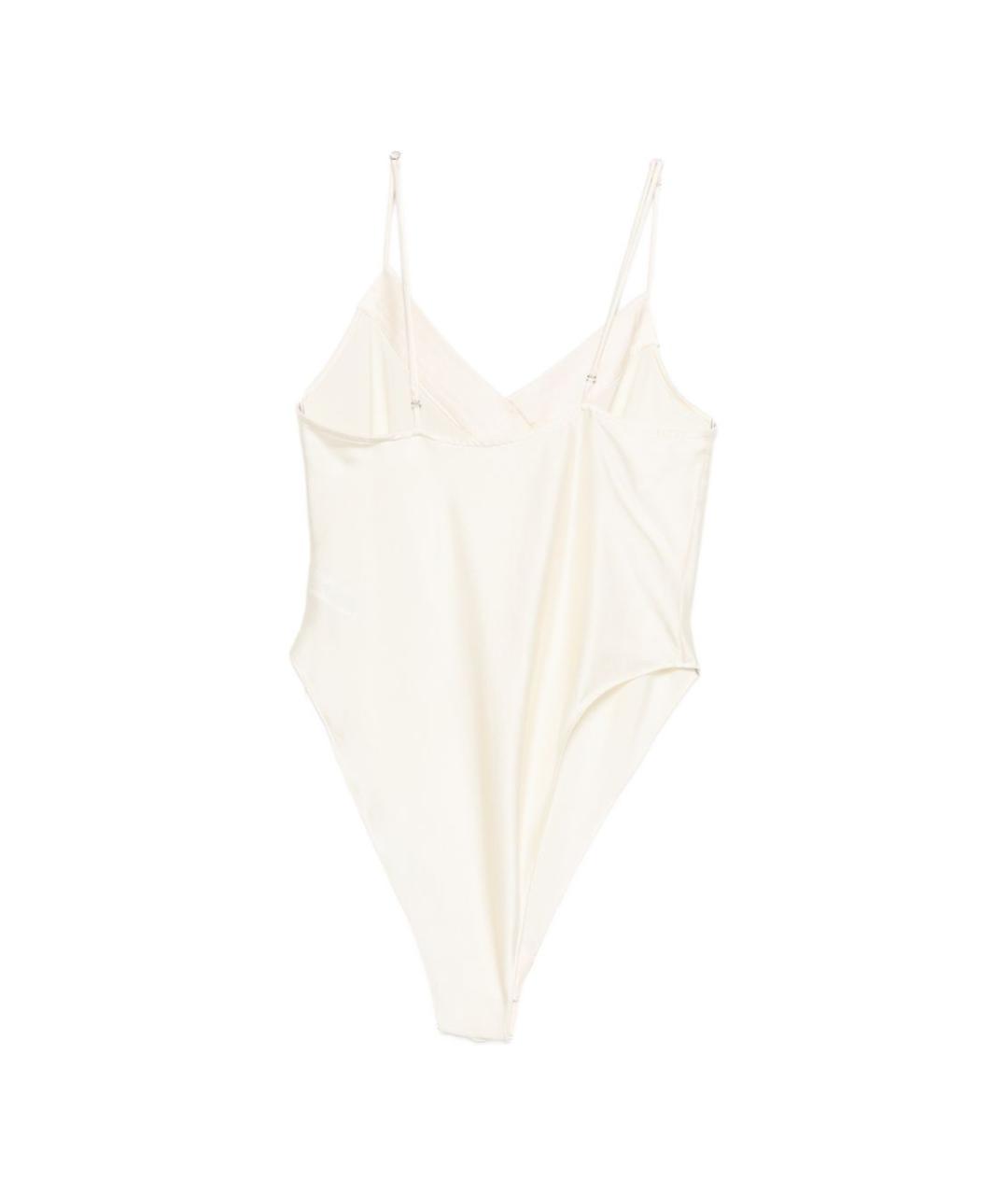 FORTE FORTE Белое шелковое боди, фото 2