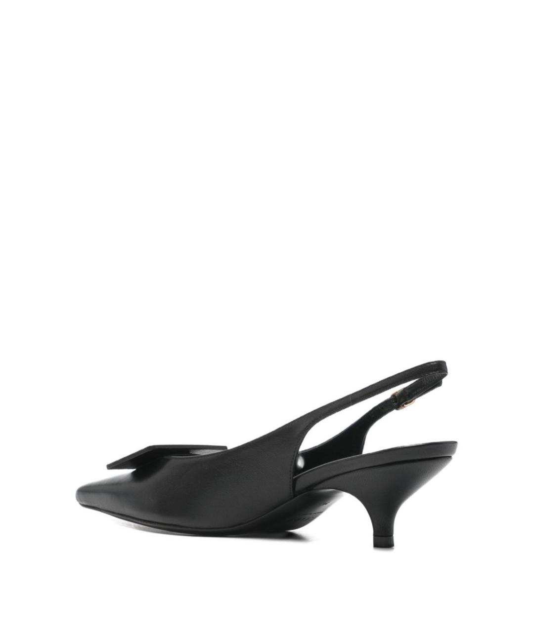 CELINE Черные кожаные туфли, фото 4