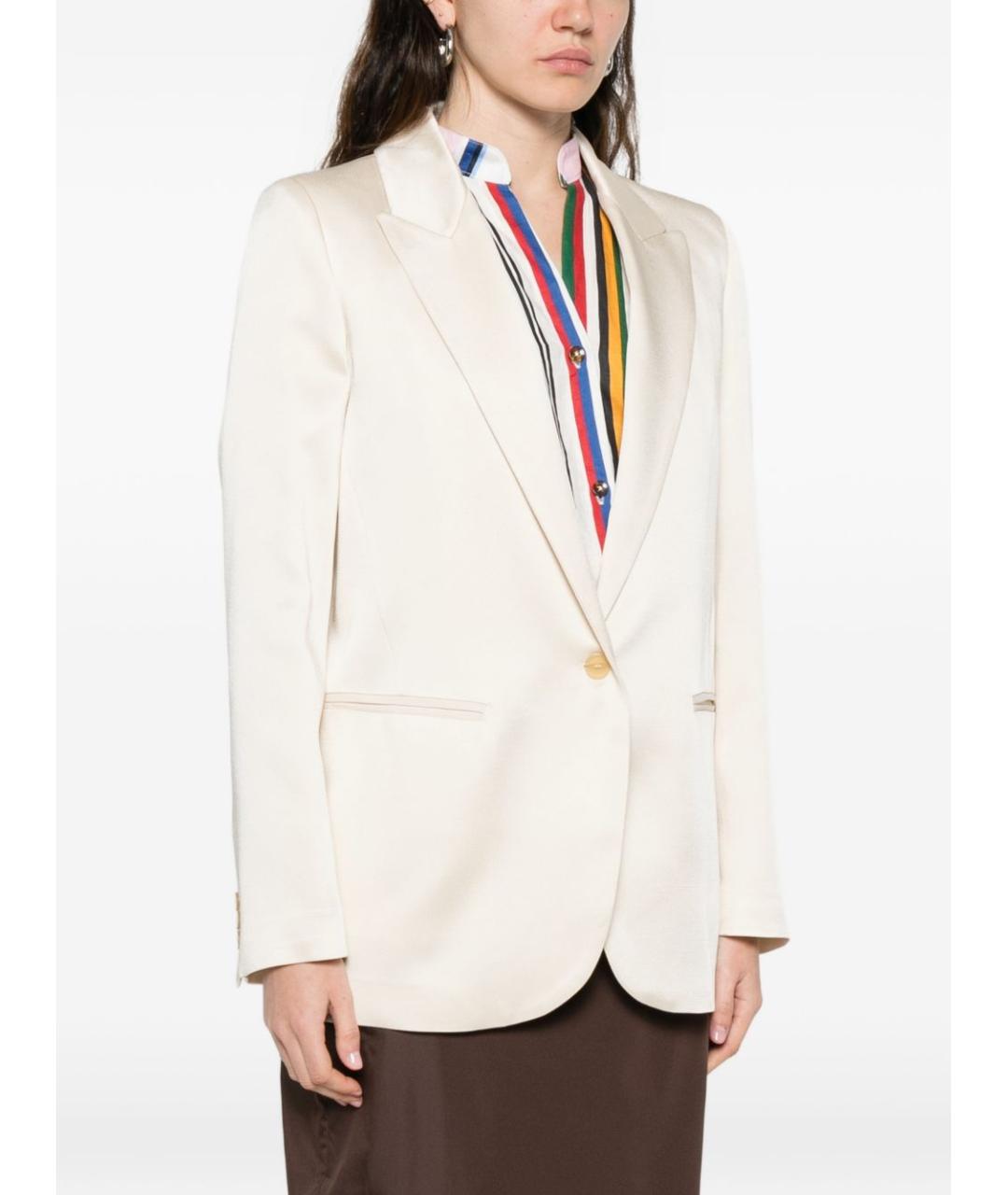 FORTE FORTE Бежевый жакет/пиджак, фото 2