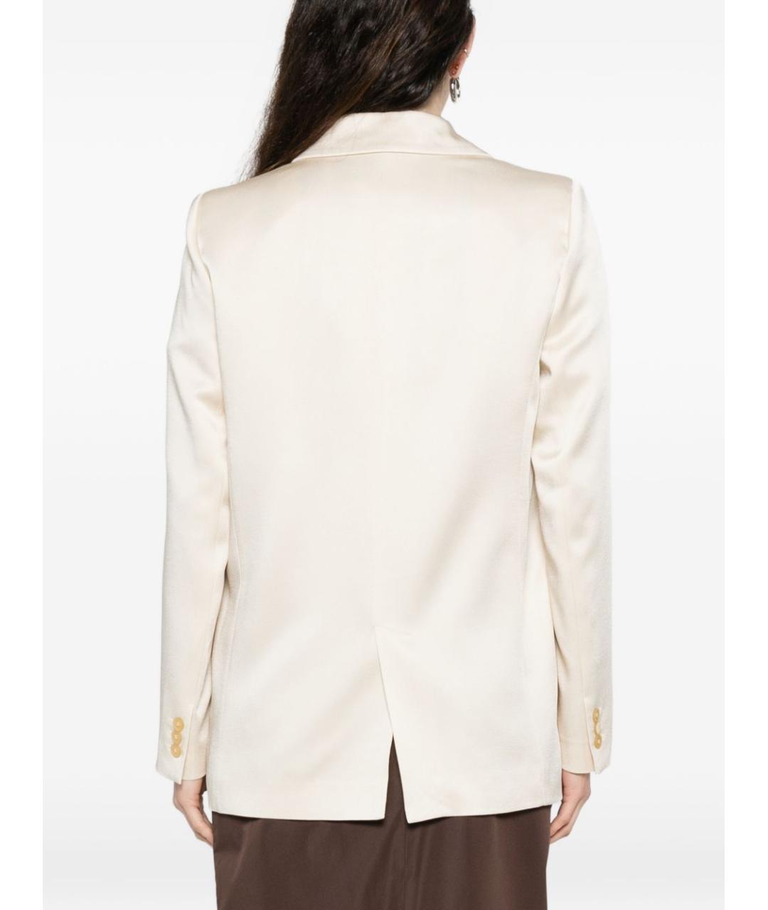 FORTE FORTE Бежевый жакет/пиджак, фото 5