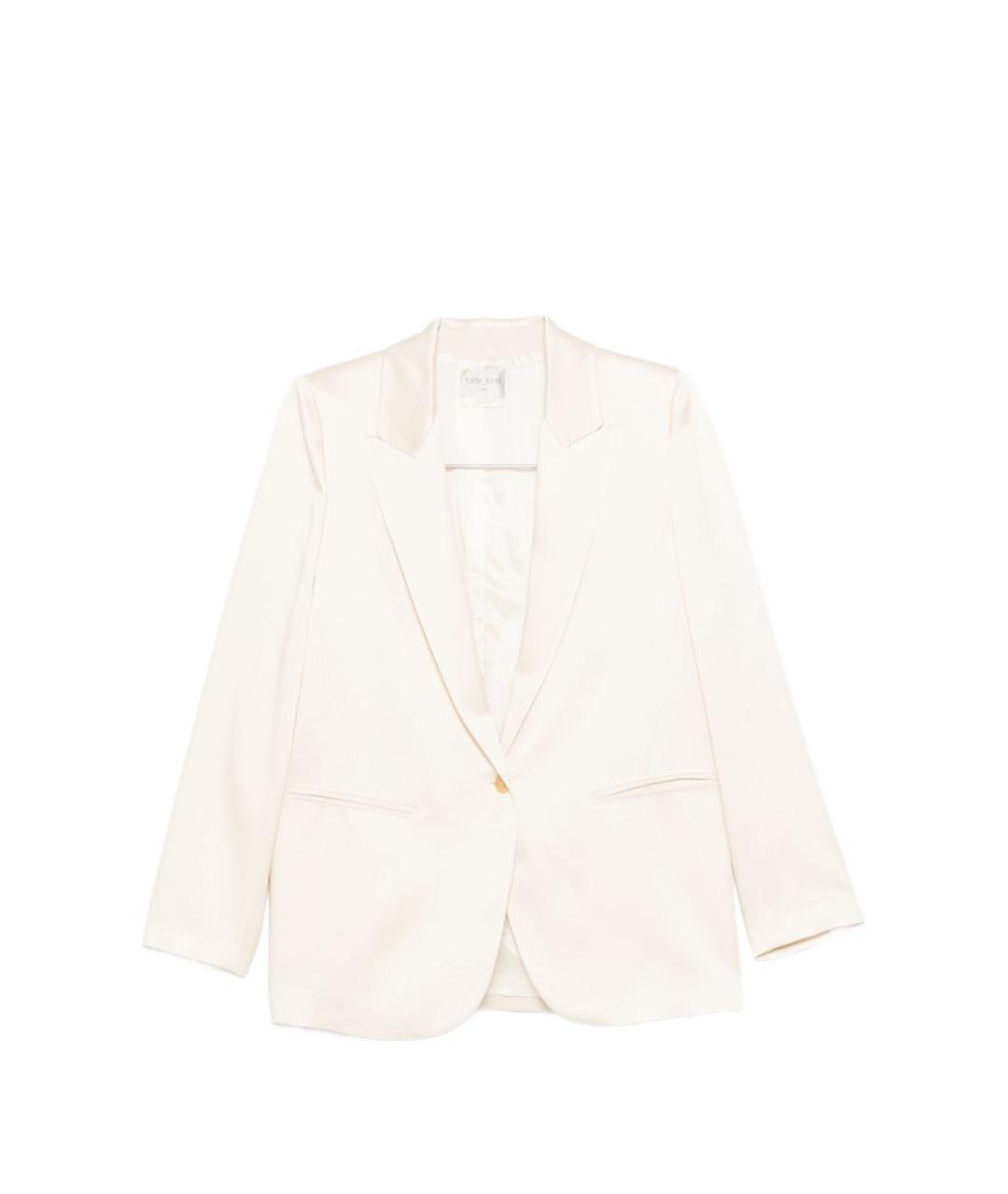 FORTE FORTE Бежевый жакет/пиджак, фото 1