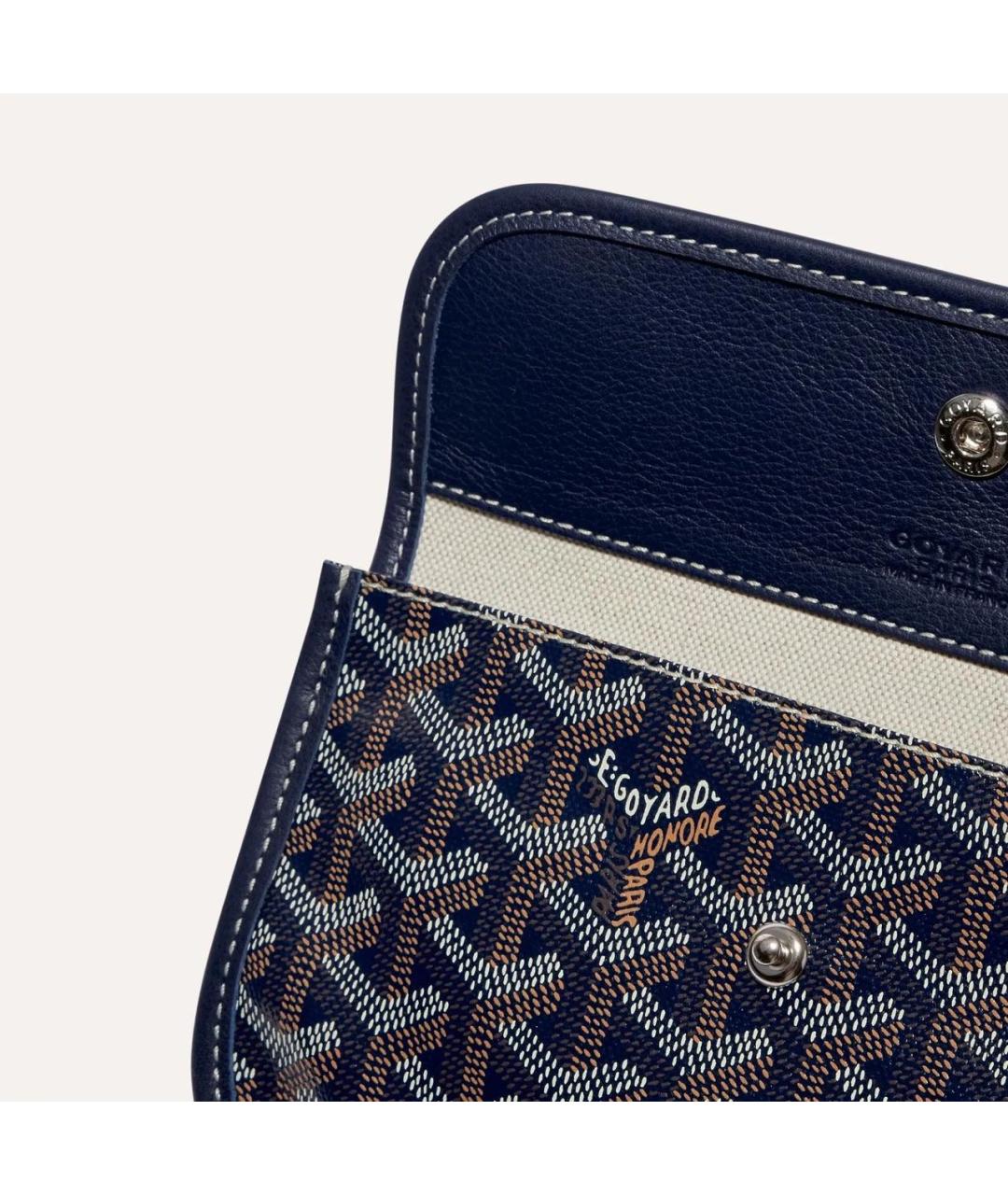 GOYARD Темно-синяя сумка тоут, фото 5