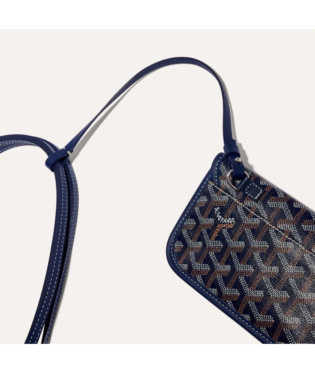 GOYARD Темно-синяя сумка тоут, фото 3