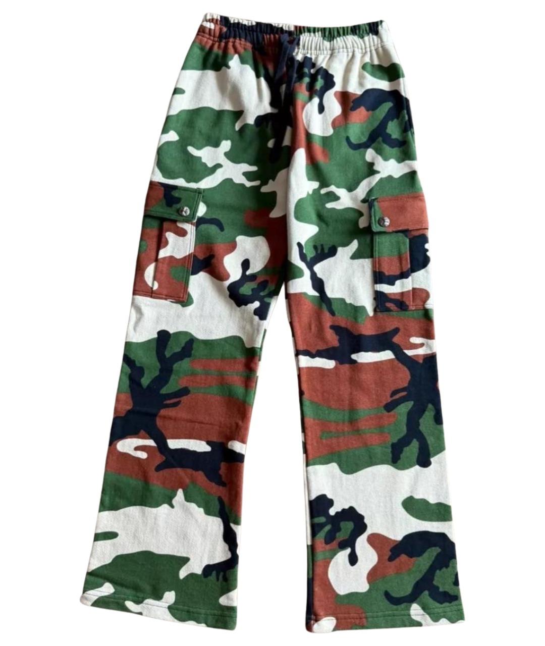 CHROME HEARTS Мульти хлопковые повседневные брюки, фото 1