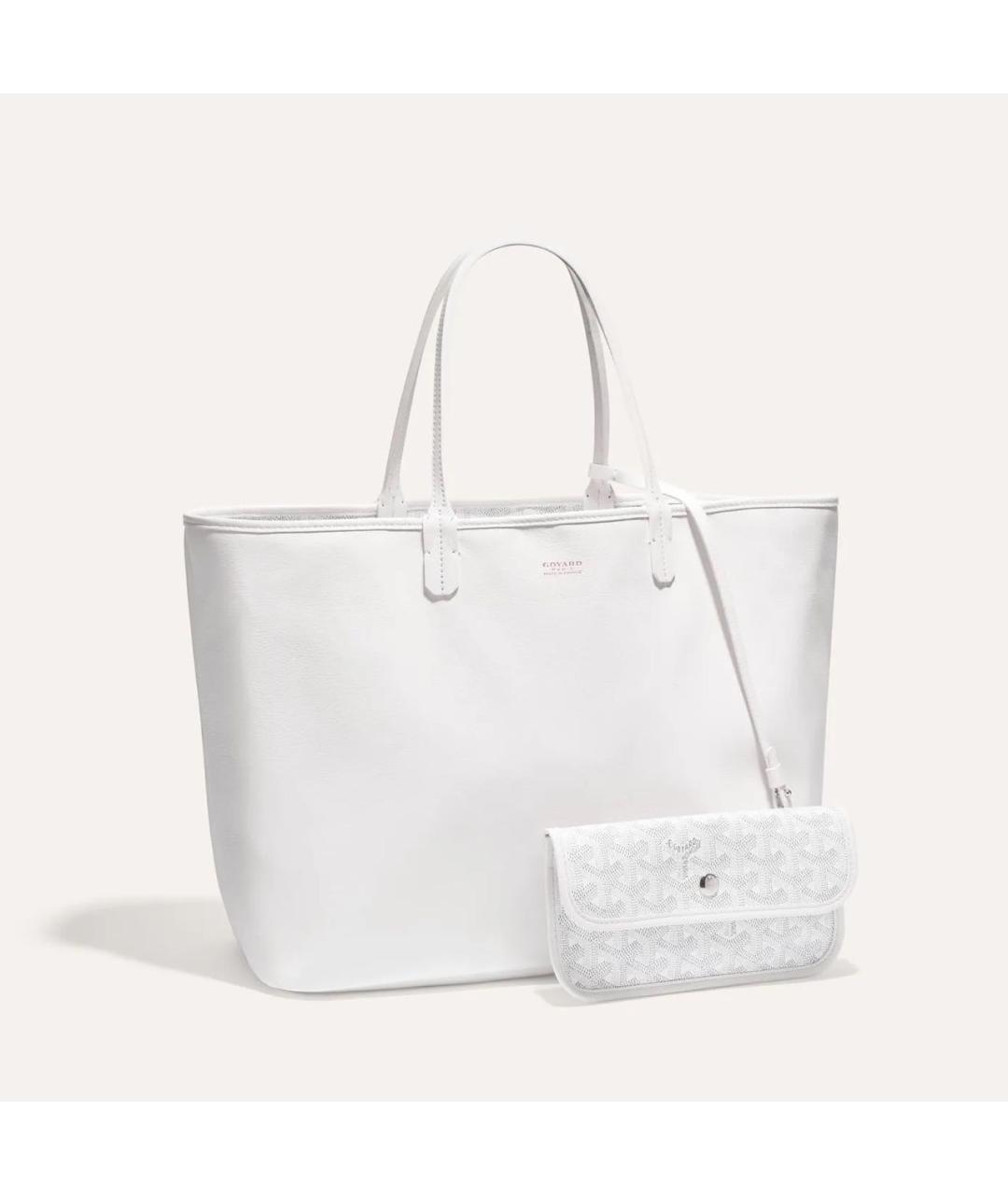 GOYARD Белая сумка тоут, фото 2