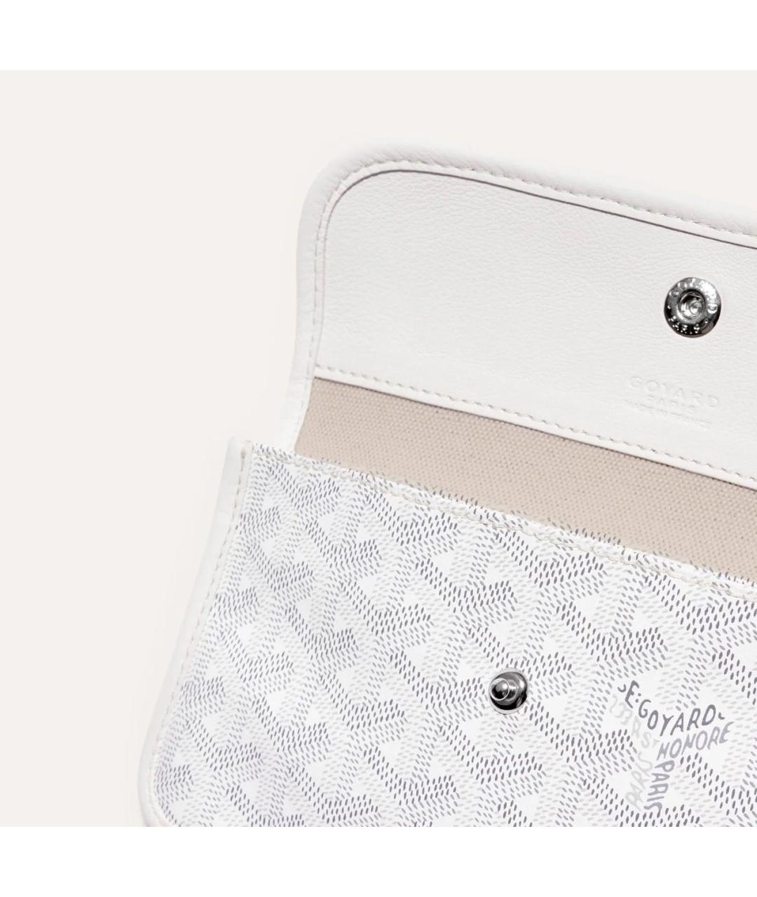 GOYARD Белая сумка тоут, фото 6