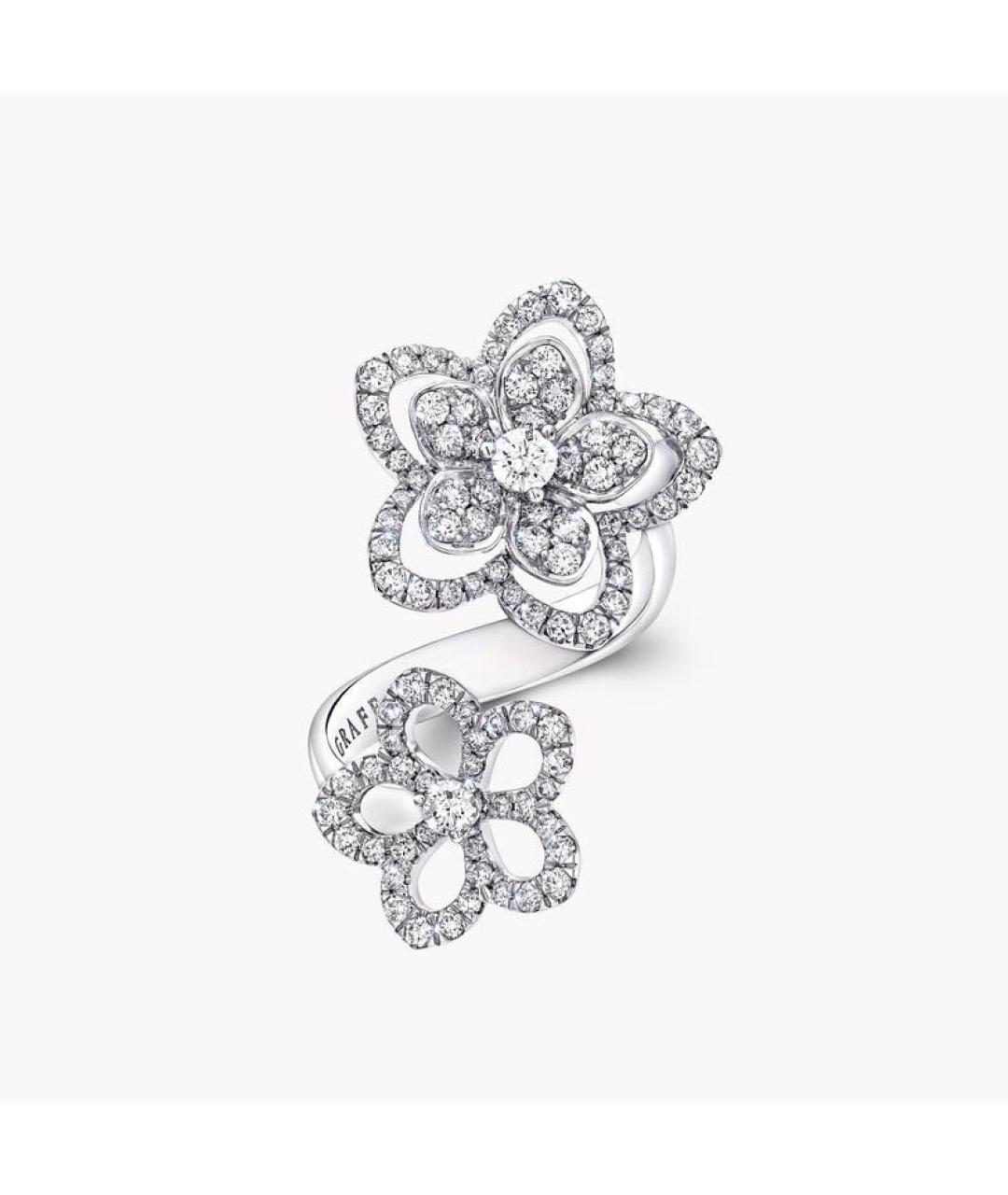 GRAFF Серебряное кольцо из белого золота, фото 6