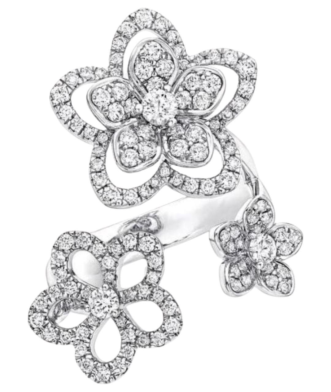 GRAFF Серебряное кольцо из белого золота, фото 1