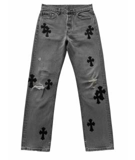 CHROME HEARTS Прямые джинсы