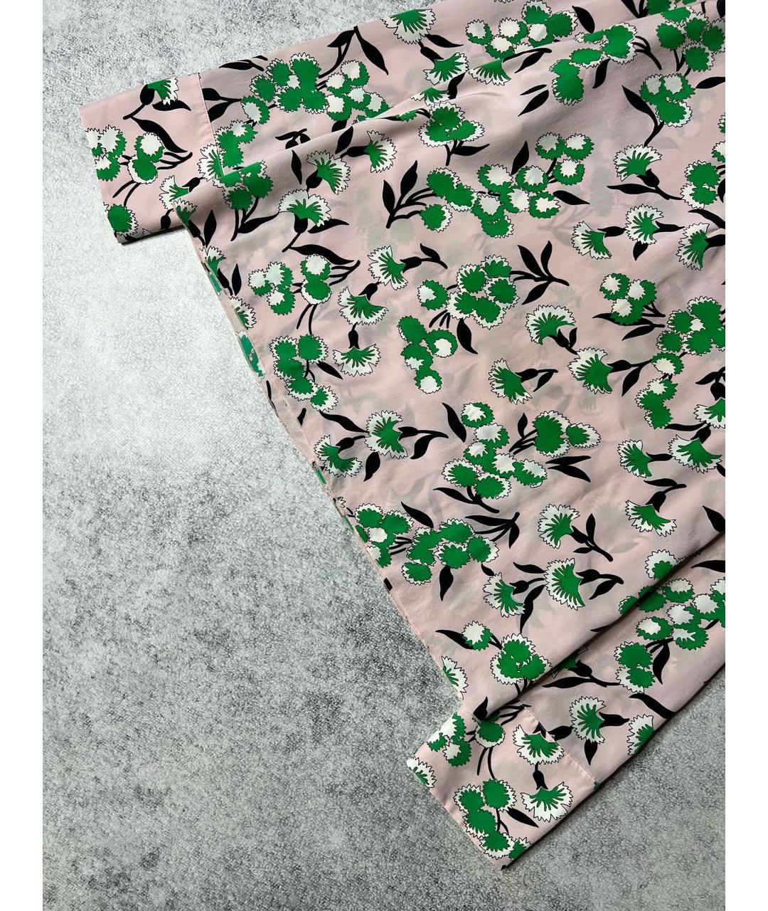 MARNI Мульти шелковая блузы, фото 4