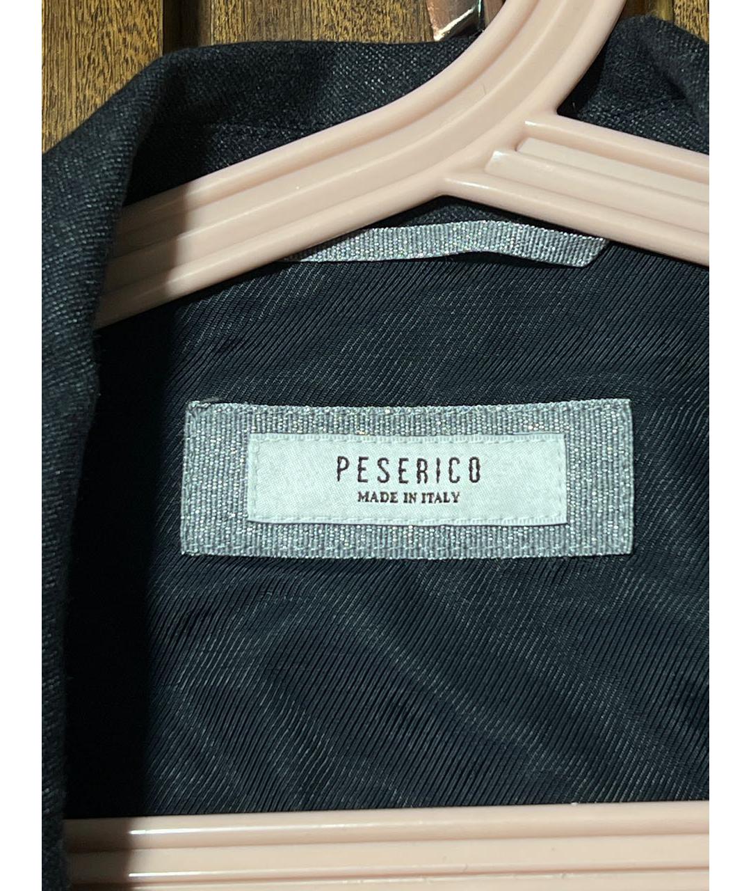 DOLCE&GABBANA Антрацитовый шерстяной жакет/пиджак, фото 3