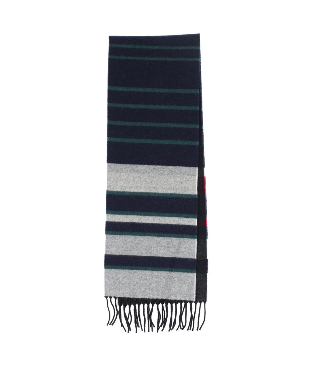 PAUL SMITH Мульти шерстяной шарф, фото 1