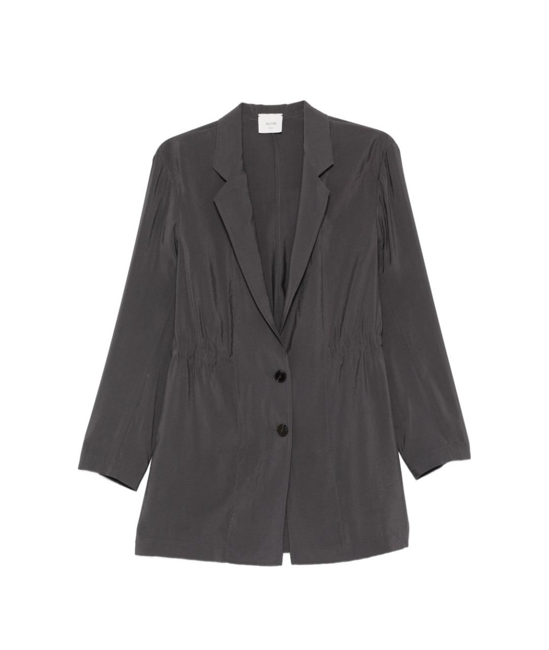 ALYSI Серый жакет/пиджак, фото 1