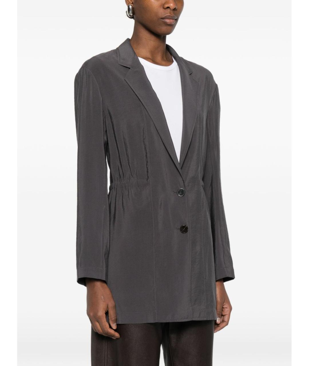 ALYSI Серый жакет/пиджак, фото 2