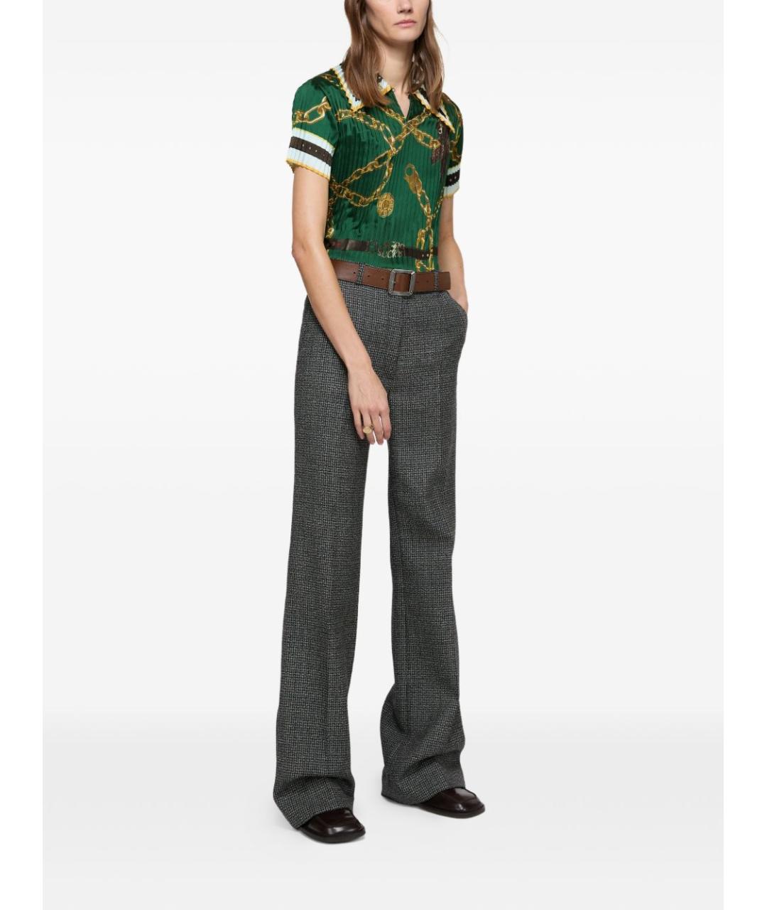 ACNE STUDIOS Зеленая рубашка, фото 6