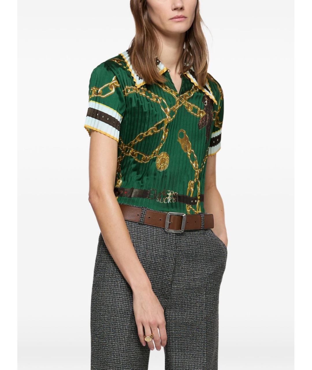 ACNE STUDIOS Зеленая рубашка, фото 7
