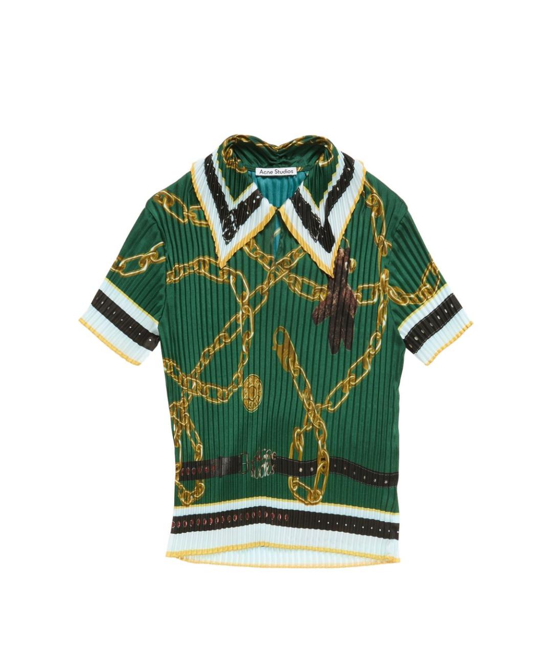 ACNE STUDIOS Зеленая рубашка, фото 1