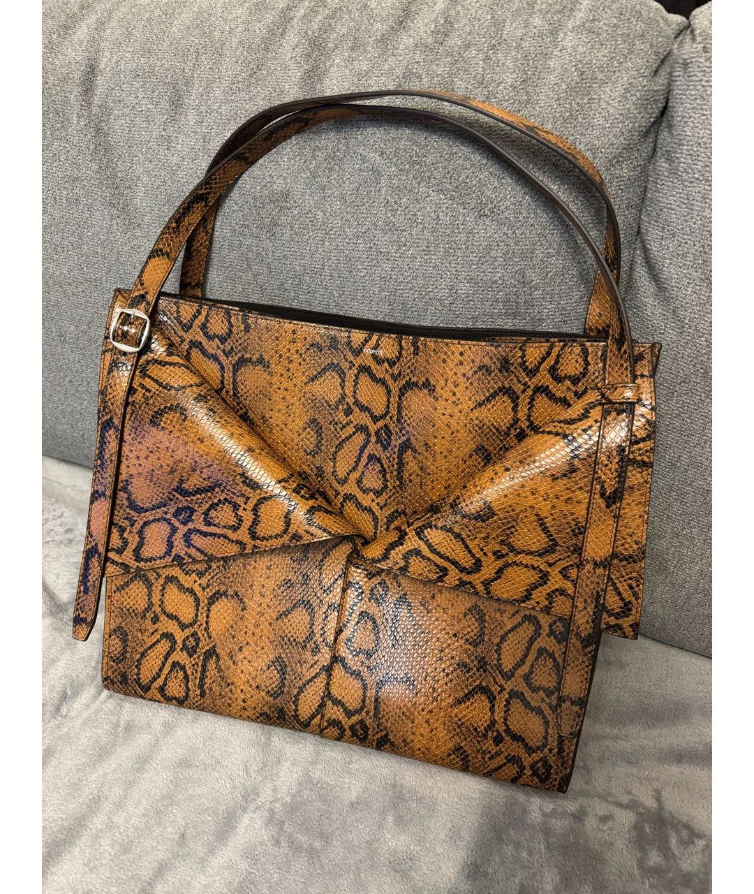 COPERNI Коричневая кожаная сумка тоут, фото 6