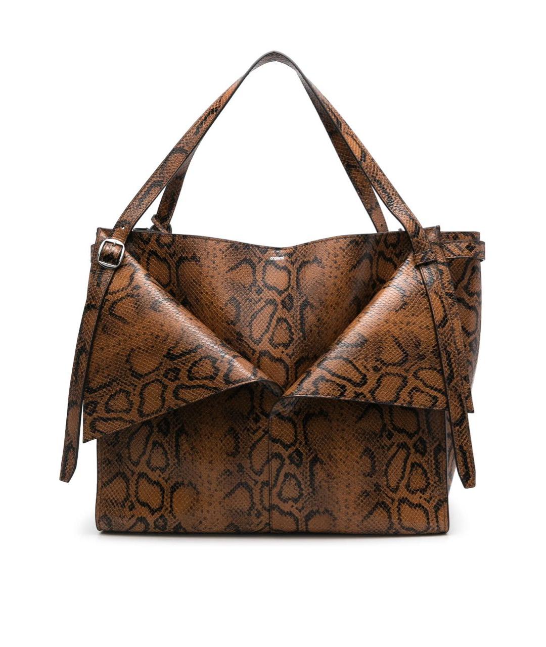 COPERNI Коричневая кожаная сумка тоут, фото 9